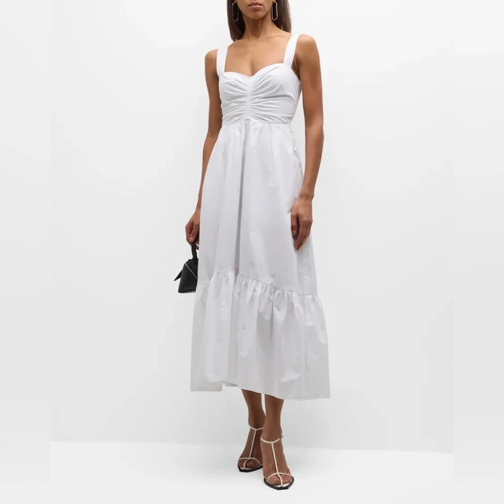 A.L.C Lilah II Cotton Midi Dress, Size 0, BRAND NEW, $495